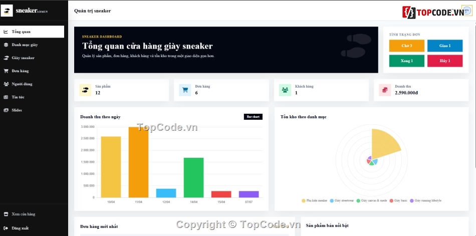 website,web bán giày,web bán phụ kiện